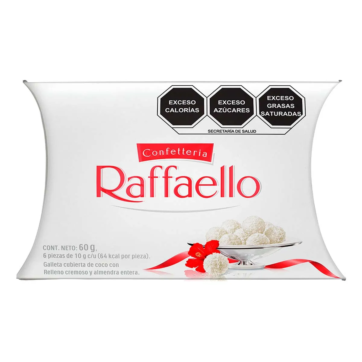 FERRERO RAFFAELLO 60GR 10 6 PZ