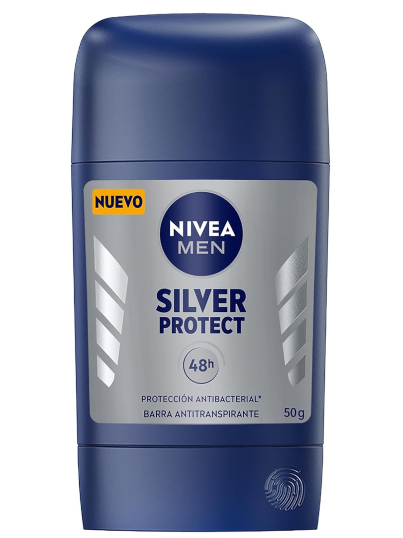 NIVEA DEO 12 50 GR STICK HM SILVER PROTb