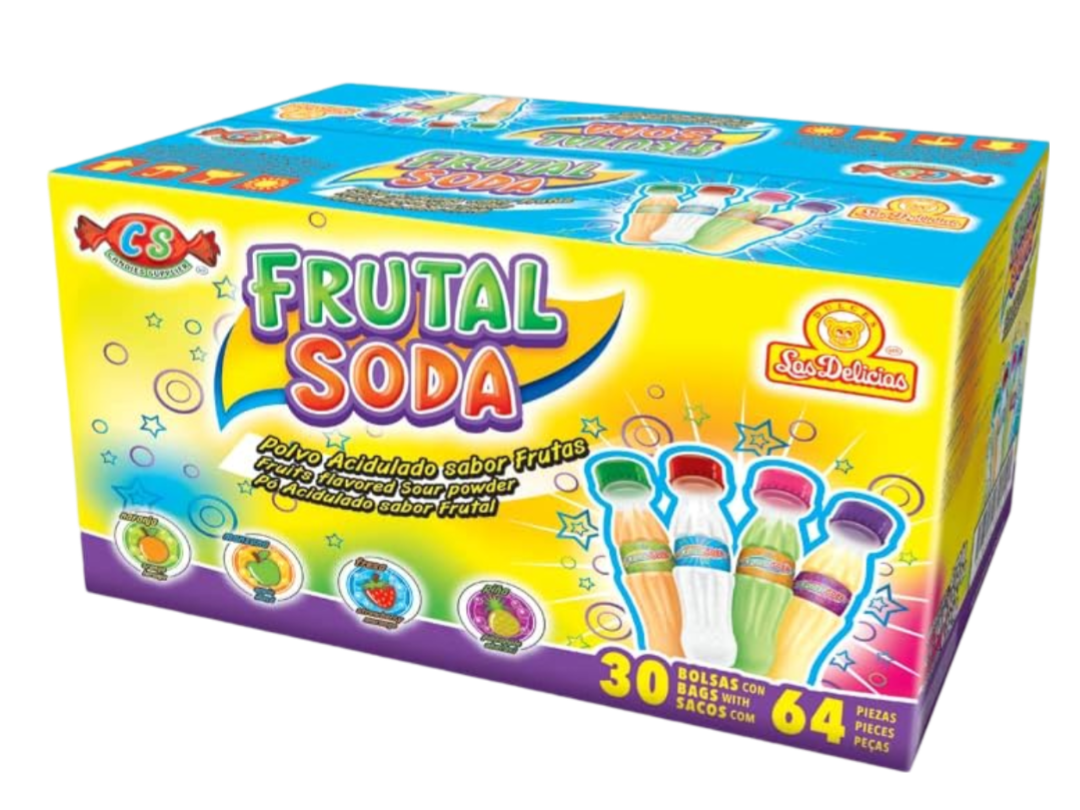 LAS DELIC FRUTAL SODA 30 64 3 GR