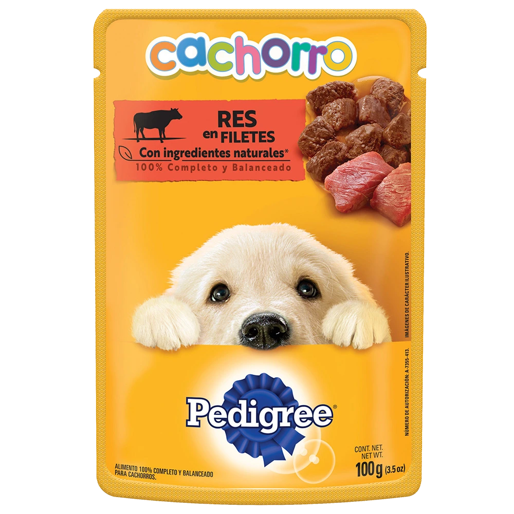 PEDIGREE POUCH PUP 12 1 100 GR RES