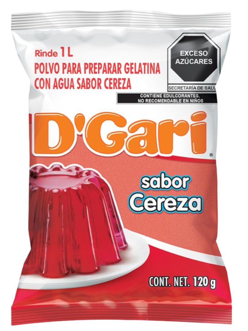 GELATINA DGARI 50 120 CEREZA