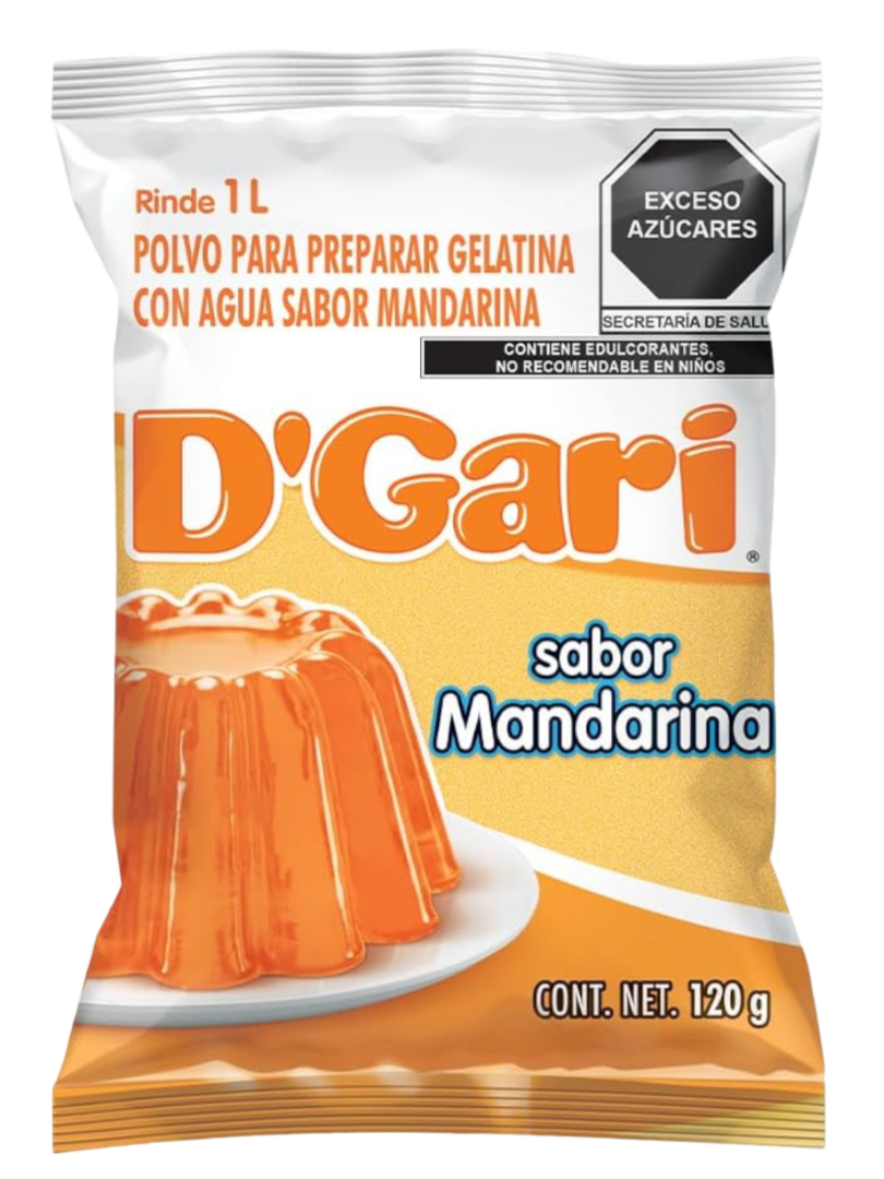 GELATINA DGARI 50 120 MANDARINA