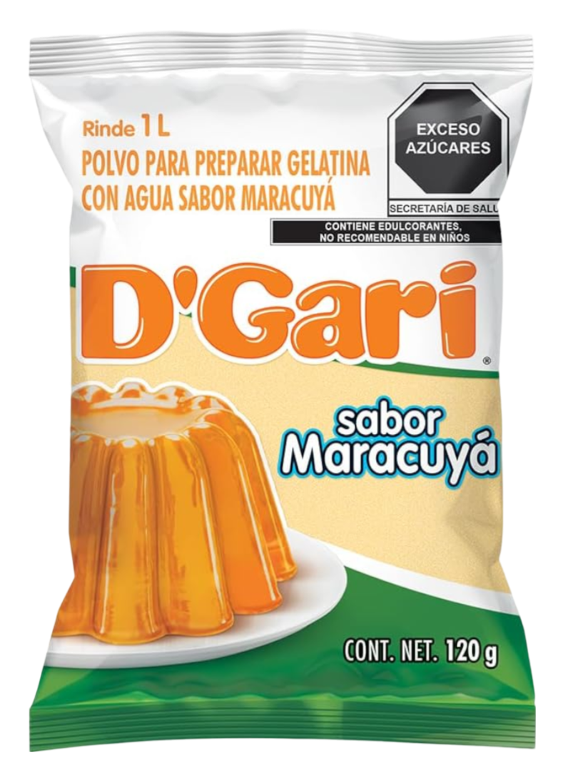 GELATINA DGARI 50 120 MARACUYA