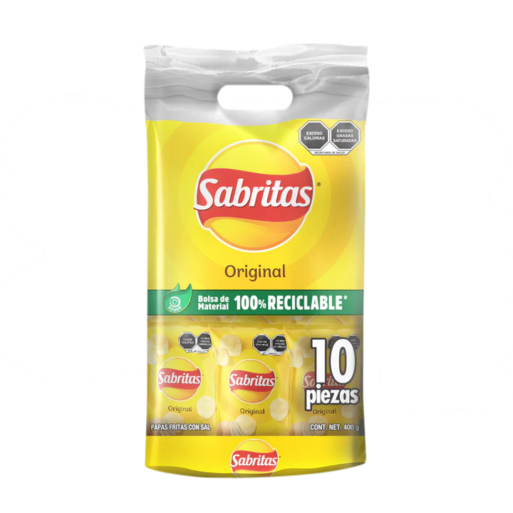 10 PACK SABRITAS 5 10 PZAS