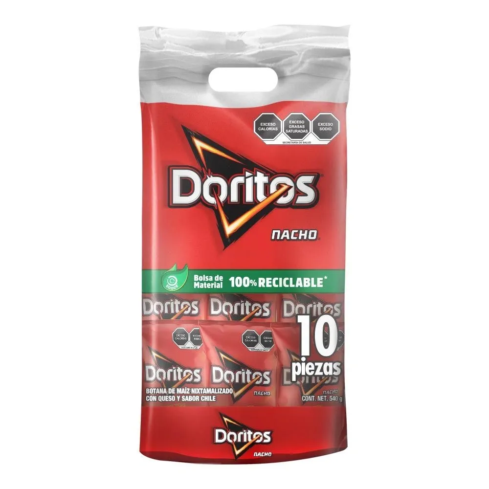 10 PACK DORITOS 5 10 PZAS