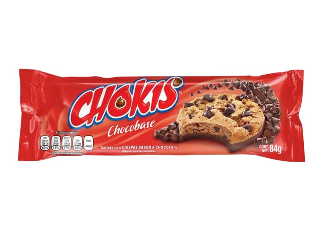 GAMESA CHOKIS CHOCOBASE 16 84 GRS.