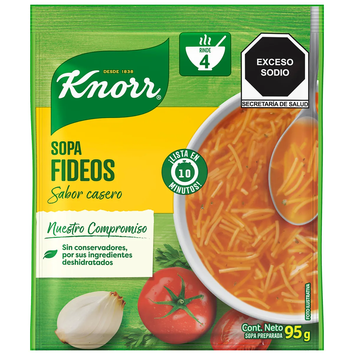 SOPAS KNORR 12 95 GR FIDEO