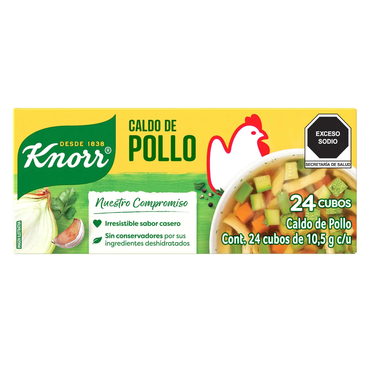 KNORR SUIZA CUBOS 36 24