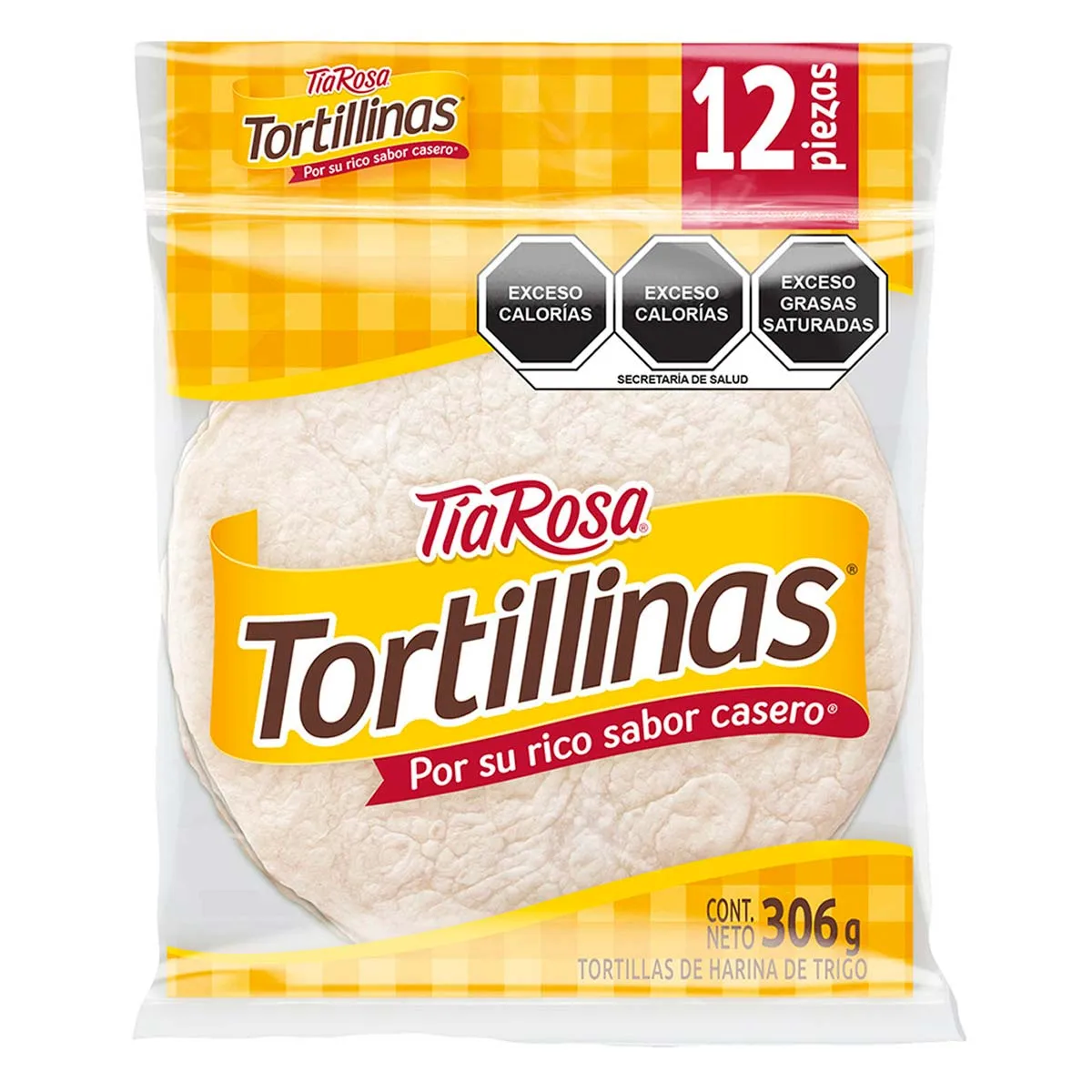TORTILLINAS TIA ROSA 12 306GRS