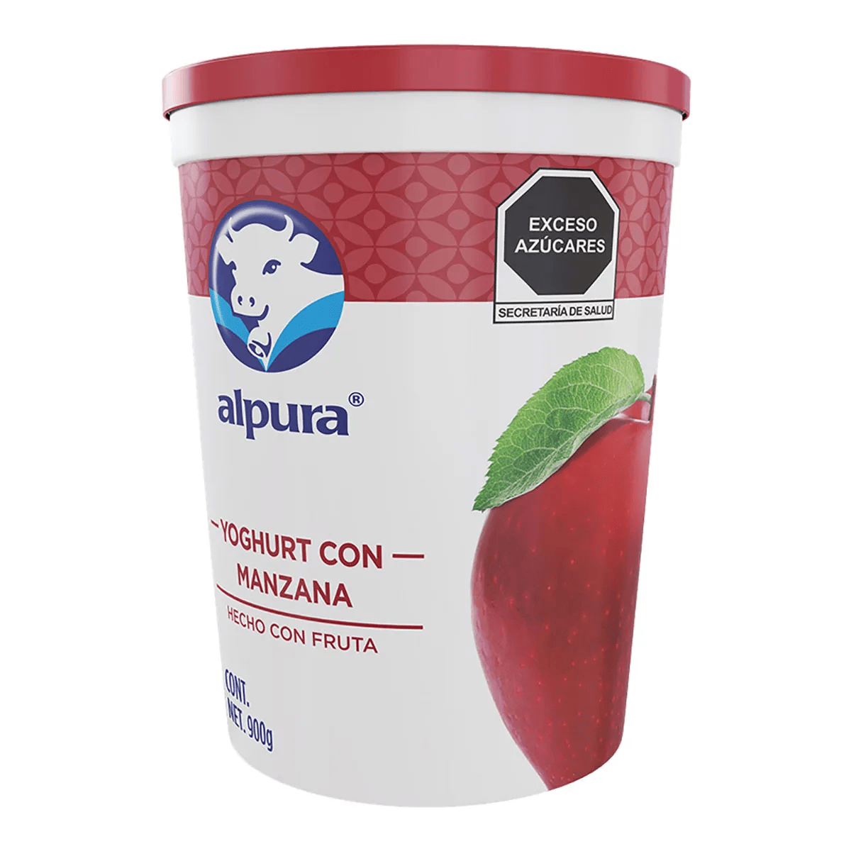 YOGHURT ALPURA MANZANA 900GRS