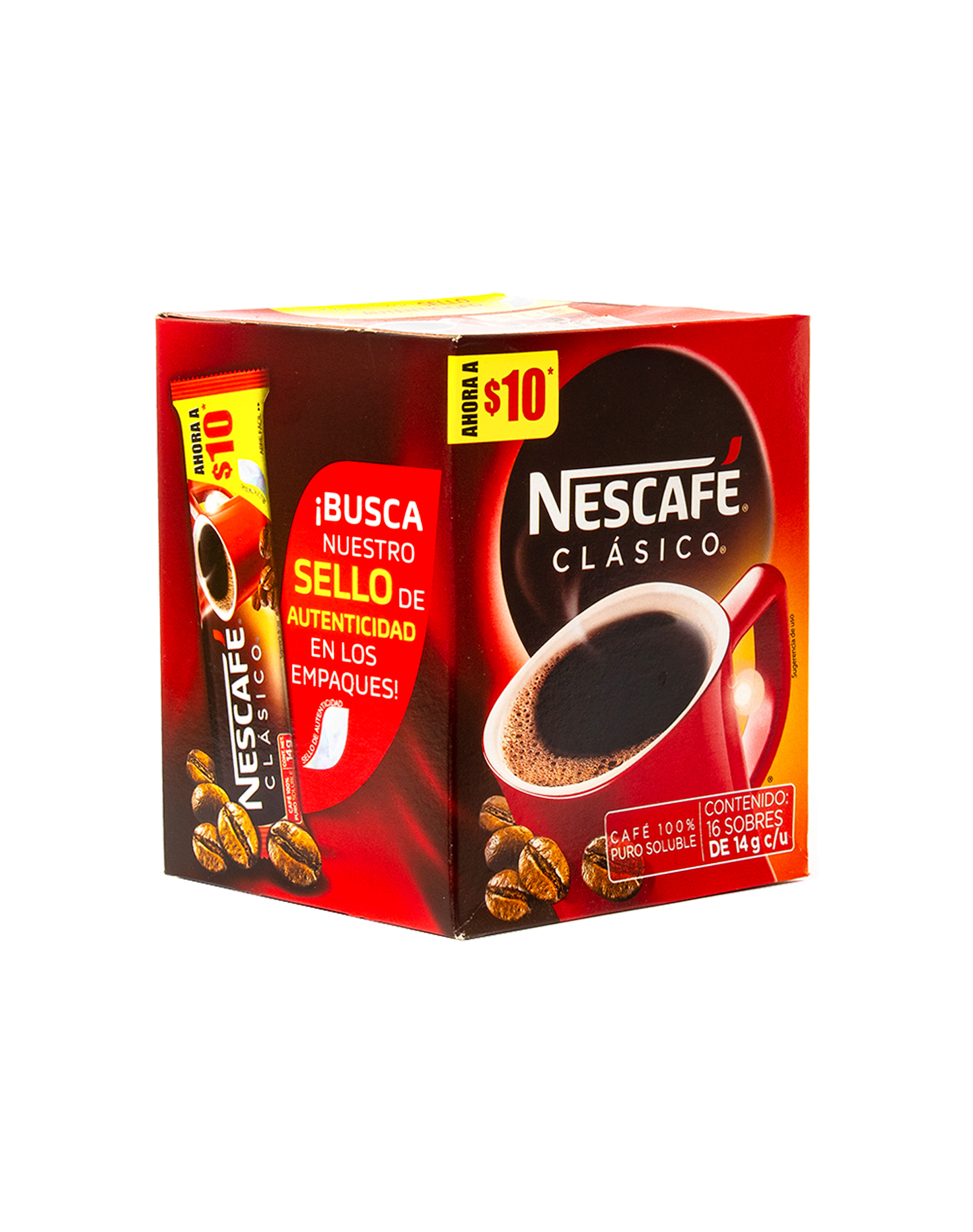 Nescafe Clasico Stick 6 16 14gr 9208