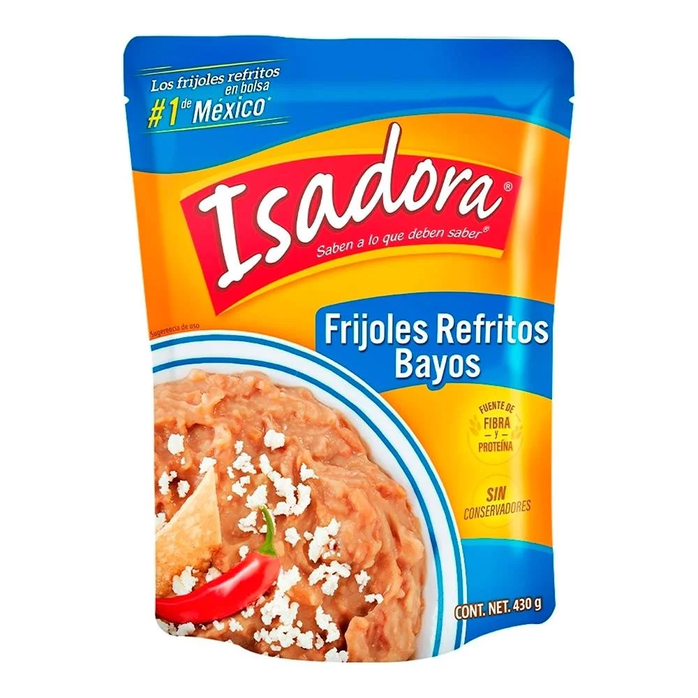 FRIJOL ISADORA 24 430GR BAYO REF