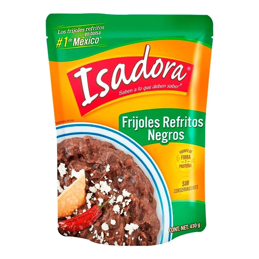 FRIJOL ISADORA 24 430GR NEGRO REF