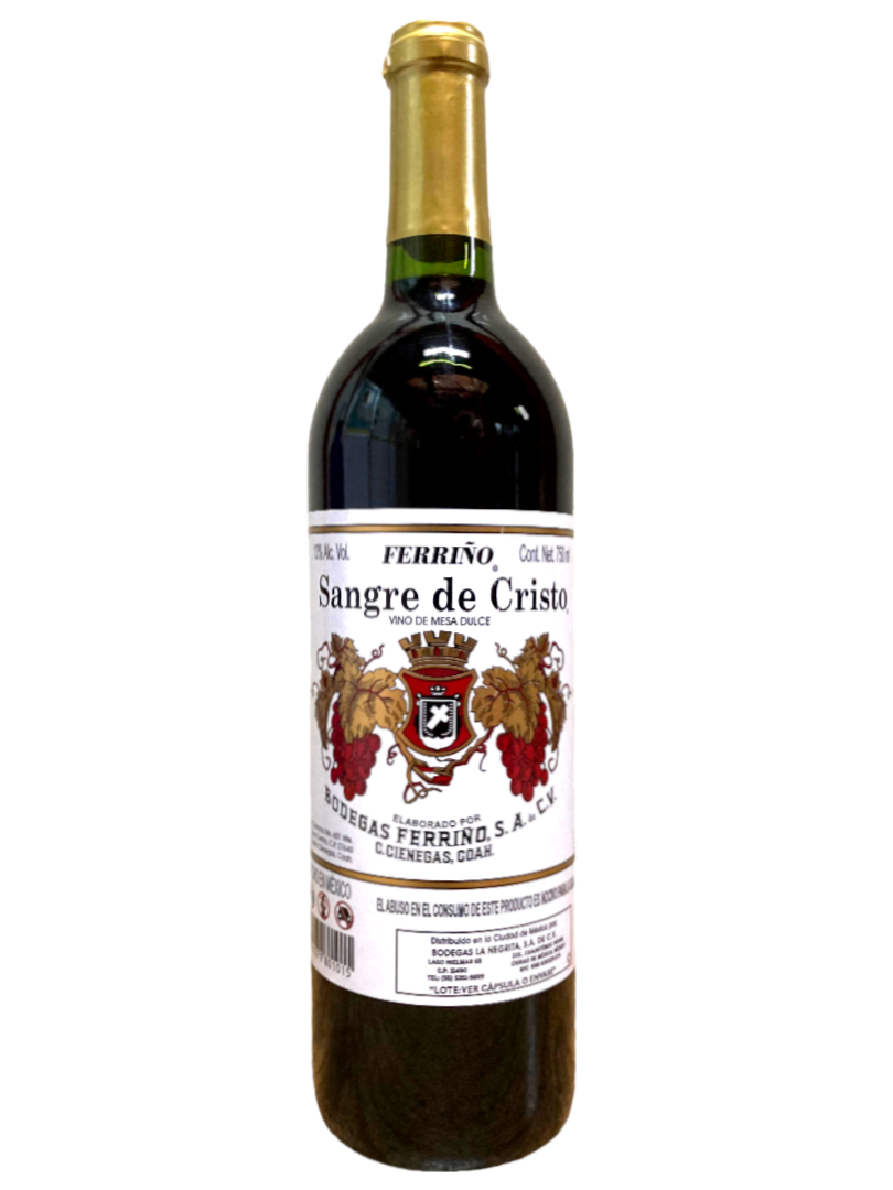 VINO TINTO SANGRE DE CRISTO 12 750 ML