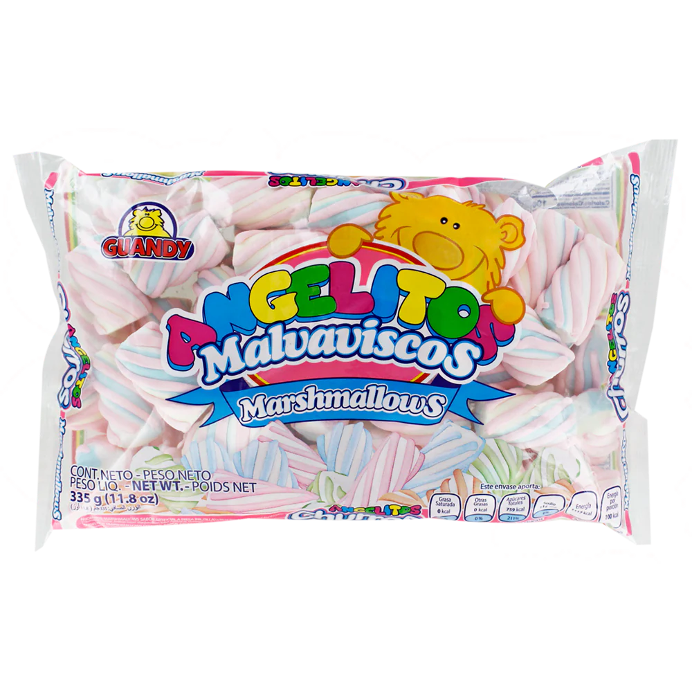 ANGELITOS MALV CHURRO COLORES 20 300 GR