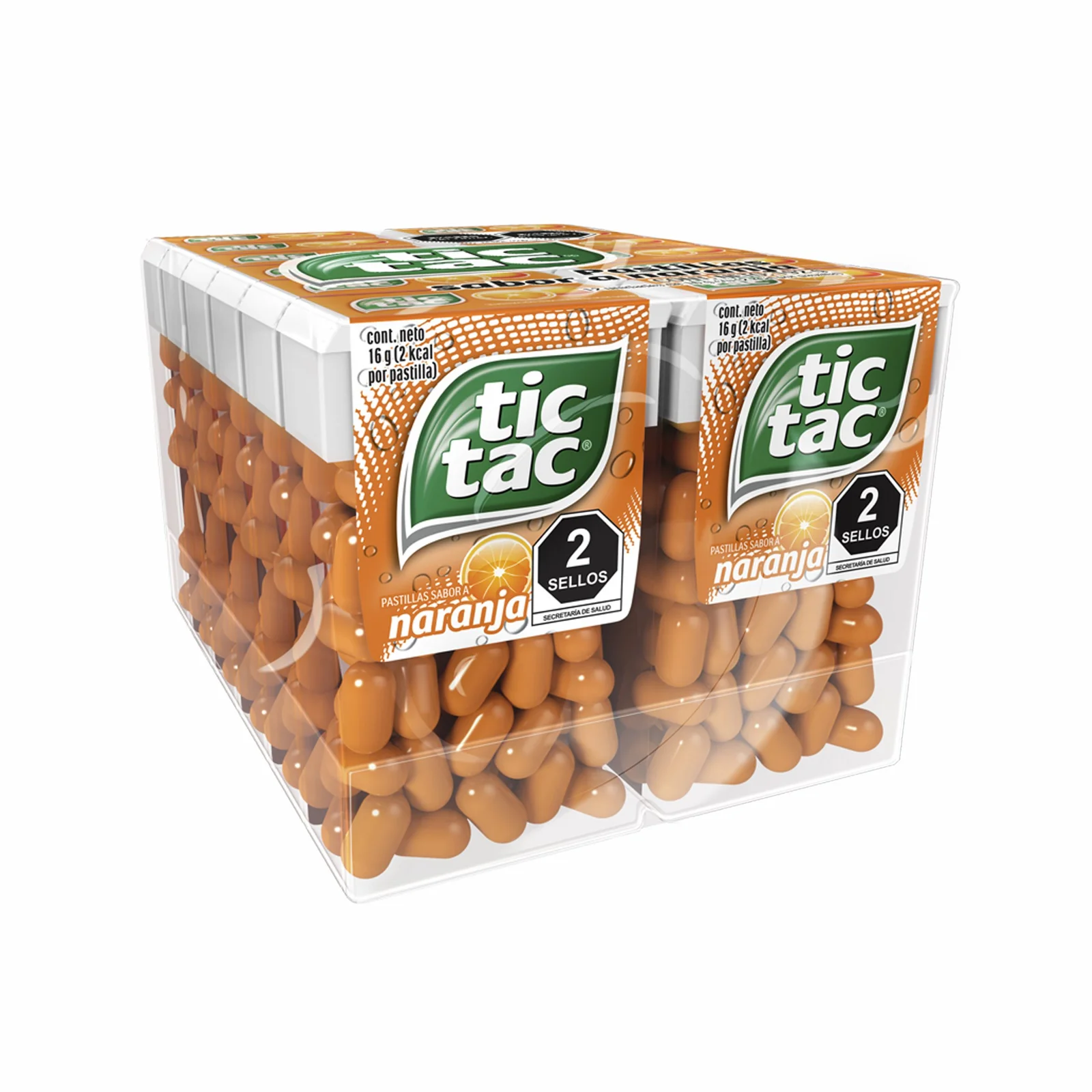 FERRERO TIC TAC NARANJA NVO 12 12 PZ