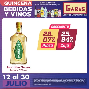 Tequila Sauza Hornitos